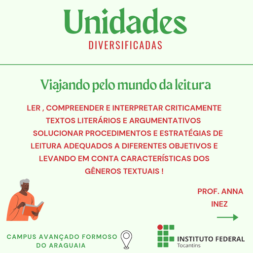 Viajando pelo mundo da leitura
