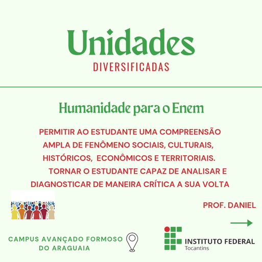 Humanidade para o Enem