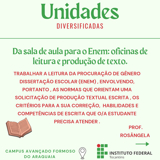 Da sala de aula para o Enem