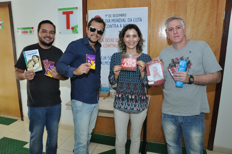 Servidores apoiam a campanha