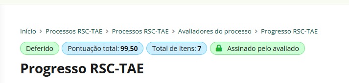 Deferido no SUAP Deferido no SUAP