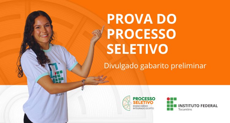 Divulgado o gabarito do Processo Seletivo para cursos do Ensino Médio Integrado