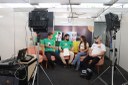 Estudantes participam de roda de conversa e apresentam os projetos que expuseram na Agrotins 2026