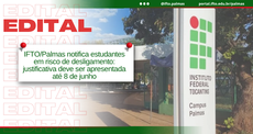Estudantes devem apresentar justificativa e assinar termo