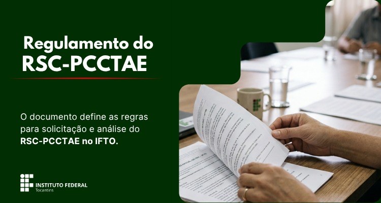 IFTO aprova regulamento do RSC para técnicos-administrativos