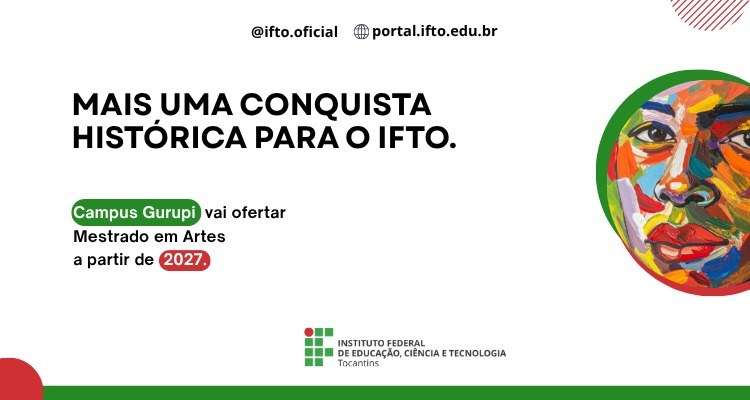 IFTO conquista credenciamento para integrar rede nacional do ProfArtes