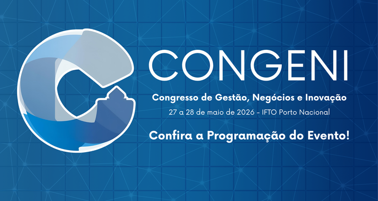 IFTO divulga programação completa do CONGENI e destaca alto número de trabalhos inscritos