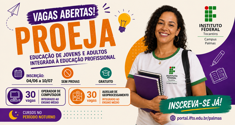 EJA Profissionalizante: abertas inscrições para cursos gratuitos de Operador de Computador e Auxiliar de Geoprocessamento