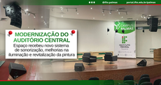 Modernização auditório central