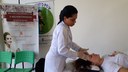 Cuidados com a pele também foram oferecidos