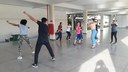 Servidores participaram de aula de FitDance 