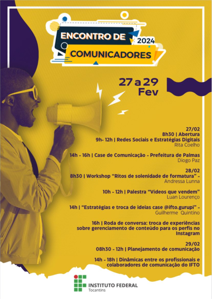 Programação Encontro de Comunicadores 2024