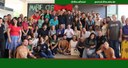Ministro da Educação, Camilo Santana, com estudantes e servidores do IFTO