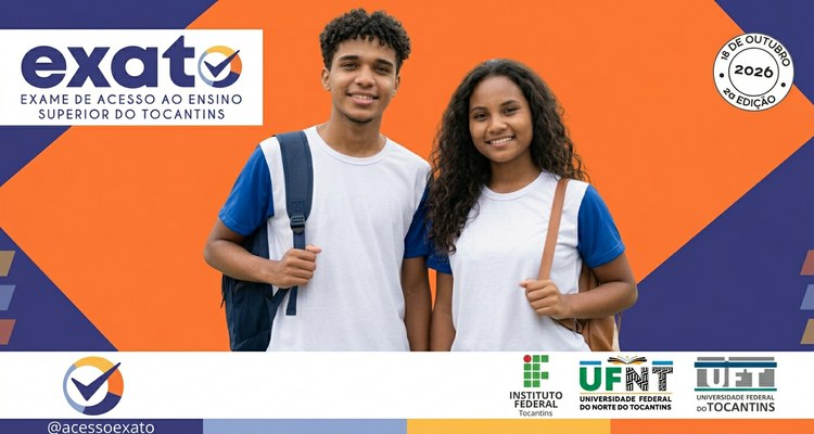 Prova do Exato 2026 - 2ª edição será aplicada neste domingo (18); confira os horários e as orientações